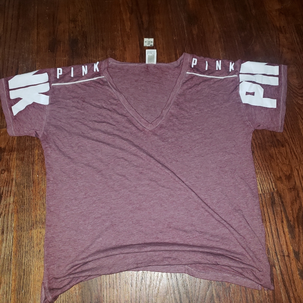 Nwt Victoria secret pink v neck top